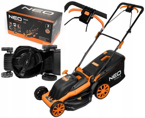  ELEKTROMOS FŰNYÍRÓ 1800W 440MM, KOSÁR 45L 04-629 NEO SZERSZÁMOK