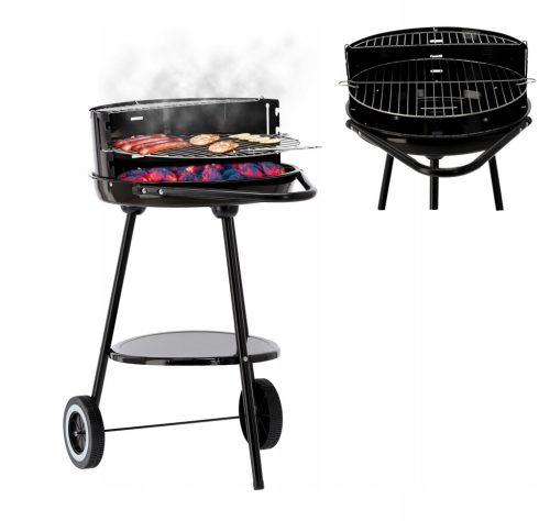  KERTI SZÉN GRILL BBQ KEREKEKKEL