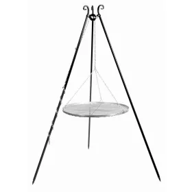  NAGY KERTI ÁLLVÁNY GRILL ROZSDAMENTES ACÉL RÁCS 70 CM