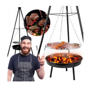  MalTec faszén grill 49 x 49 cm