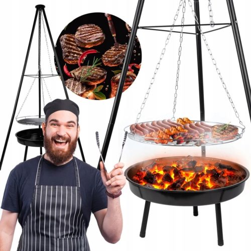  Martom faszén grill 49 x 49 cm