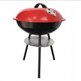    TG71417 KERTI SZÉN GRILL BRIKETTHOZ KEREK FEDŐS HORDOZHATÓ TŰZhely