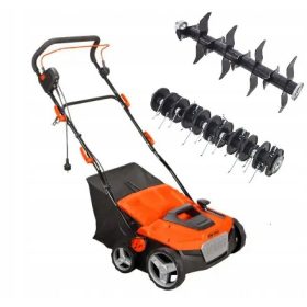    OLEO-MAC OM-LINE WRE1800 gyepszellőztető 2 az 1-ben 2 GÖRGŐ 1800 W 38