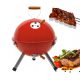  DOME GRILL ZÁRT GRILL FEDŐVEL KERTI FEKETE BBQ SZÉN
