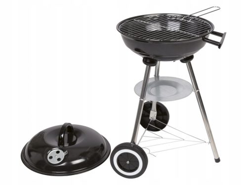 GRILL MEISTER KANSAS Stílusos faszéngolyós grill 34 cm