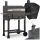 Berdsen BD-891 faszén grill fedővel, fekete