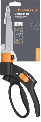  FISKARS SERVO Fűnyíró olló kézi kerti forgóolló GS42