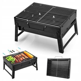    TURISZT SZÉN GRILL HORDOZHATÓ ÖSSZEHAJTHATÓ, MINT BŐRÖDÖK KÖNNYŰ UTAZÁS