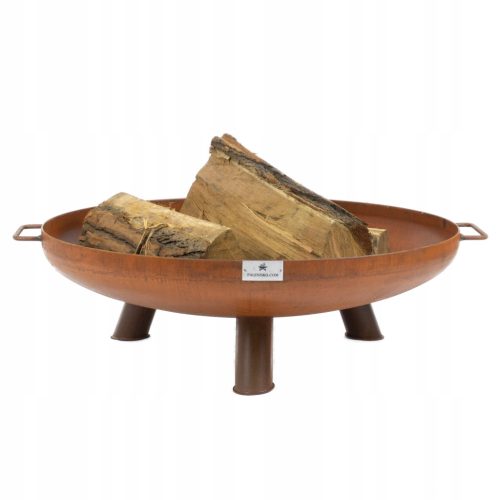  Kandalló Corten Deep Legs + Fogantyúk 70 cm