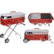  LUND ÖSSZEHAJTHATÓ kerekes kerti széngrill