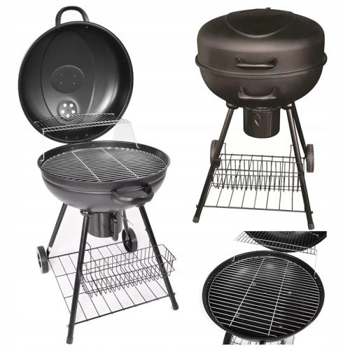  Hecht faszén grill 50 x 50 cm