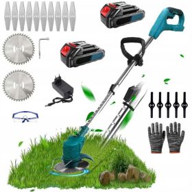    AKKUMULÁTOROS KEFEVÁGÓ KEFEVÁGÓ KEREKEKEN PIROS TECHNIKAI KÉSZLET