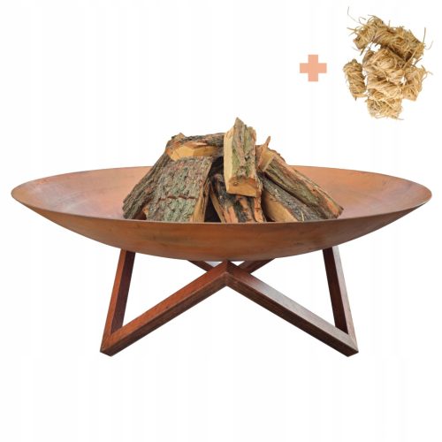  Corten Frame kerti tűzrakó hely 150 cm + INGYENES