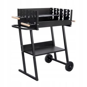  Faszén grill MIR6045 négyszögletes Mirpol