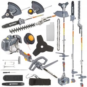    MULTIFUNKCIÓS BENZIN KEFEVÁGÓ 4IN1 SÖVÉNYVÁGÓ FŰRÉSZ KEFEVÁGÓ 4KM