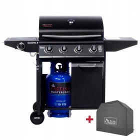    Gázgrill kocsi Activa DAKOTA III 12,8 + 3,2 kW Activa Mastercook