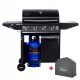  Gázgrill kocsi Activa DAKOTA III 12,8 + 3,2 kW Activa Mastercook