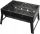  Kemping faszén grill 40x27x20cm kompakt kényelmes rozsdamentes acélból