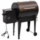  Pellet grill, fekete, 94 cm, vas