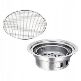  ROZSDAMENTES ACÉL GRILL HORDOZHATÓ FELSŐSZÉN