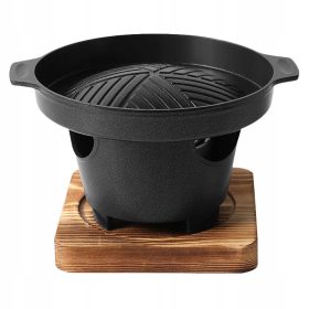  GRILL MINI TŰHELY KEMPING ESZKÖZÖK FEKETE