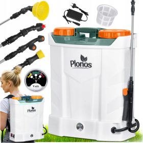    Elemes, nyomásos, hátizsák, elektromos permetező 85cm LANCA 16L