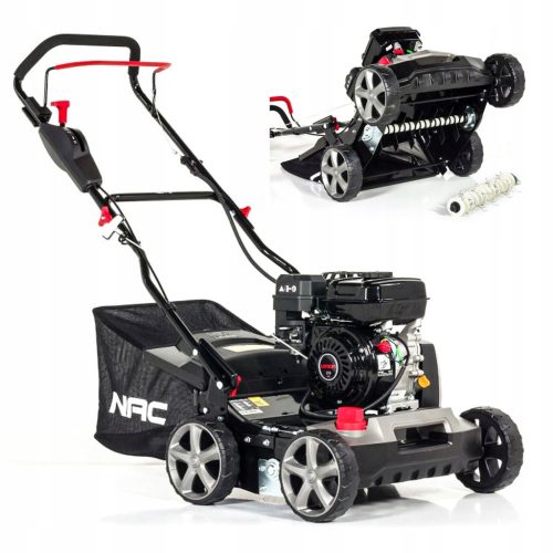  NAC LRP40-196L-TX Scarifier levegőztető benzin 2 az 1-ben 196 cm3 40cm + 2 GÖRGŐ