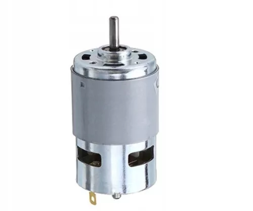 SZÉFENYÉS MOTOR DC 12-24V - 775 - 5 MM TENGELY - 20000 FORDULAT/PERC - DUPLA CSAPÁGYAS