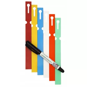    MARKER II+ címkék 6 SZÍNNEL, növényleíráshoz, hurok, 200x17mm (17x200) 600 db