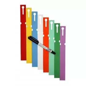    MARKER ll+ Címkék 8 SZÍNNEL, növényleíráshoz, hurok, 254x25mm (25x254) 800 db