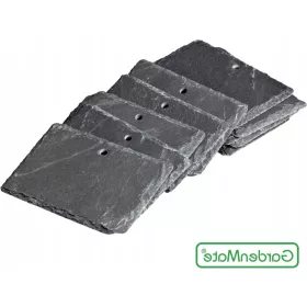    10 darabos pala növénycímke természetes stílusban, 10 x 7 cm