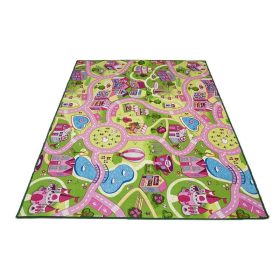    SZŐNYEG 150X200 GYERMEKSZŐNYEGEK GYERMEK FARMÁZI VÁROS UTCÁJAI