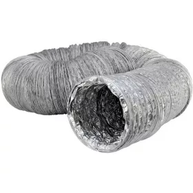   Légcsatorna - Alumínium szellőzőcső ALUDEC 125 10mb Spiro