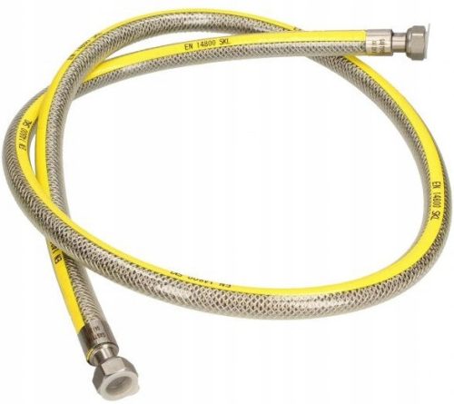 Gombaszelep TŰZZŐ GÁZCSŐ 1/2'' rugalmas 1,5 m 150 cm 1/2 tűzhely