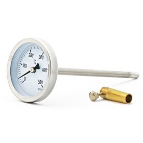  Hőmérő központi fűtésű kazánhoz, 500°C szonda