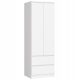 CSILLAG SZEKRÉNY 60cm 2D 2SZ FEHÉR MODERN