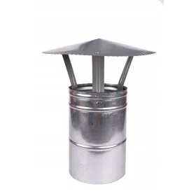 Füstkémény előtető 120 mm átmérőjű csővel