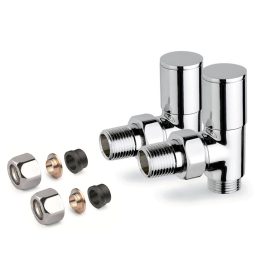  APM Chromium Cu COPPER radiátorszelep készlet