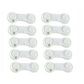   Gyermekbiztonsági biztosítás - A Piambo Lock rögzítése 10 darab szekrényekhez