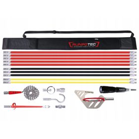   Kerek kábel riasztóhoz, antennához, elektromos, flexibilis (szál), hangszóró, telepítés, számítógép, koaxiális, autóipari, telekommunikációs, gumi szigetelésű, föld H05V-K Runpotec 1 x 1.0