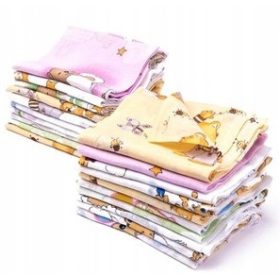   Textil pelenka - Színes pelenkák tetra tetra 60x80 10 csomag