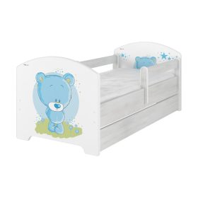   Egyszemélyes ágy gyerekeknek - Gyerekágy 140x70 baba boo hab matrac