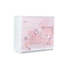   Fiókos szekrény gyerekszobába - Gyerekágy 140x70 + Kevin matrac