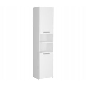 Fürdőszoba szekrény 40 cm fehér post 6 polc