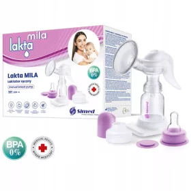   Kézi mellszívó - LACTA MILA KÉZI MELLGÉR ADAPTER AVENT BPA-hoz 0%