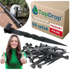   Csapok csepegtető vezetékekhez Rolmarket SLK50R 16,5 cm 50 db.