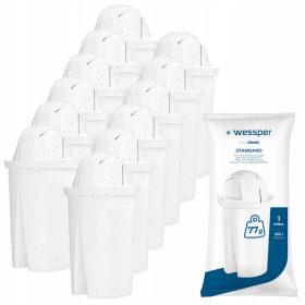    Szűrőbetét a Wessper AquaClassic Standard kancsóhoz, 12 db.