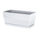  Prosperplast virágcserép 40 cm x 19 x 18,5 cm átmérője 39 cm műanyag fehér