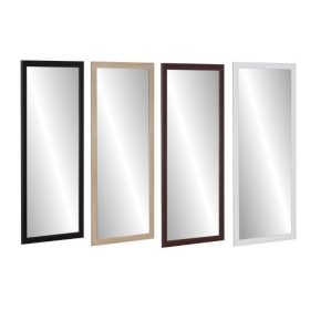   Fürdőszoba tükör - Profilmat fali tükör, téglalap alakú, 600 x 1400 mm, fekete