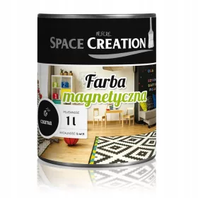   Akril festék fára, bútorra, fémre, mágnesre, alapozóra, falra Space Creation 1 l félfényes